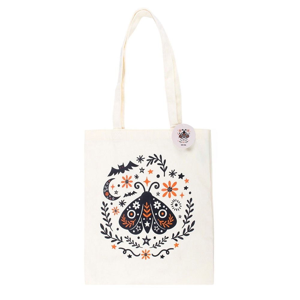 Something Different - Folk Moth Tote bag - Multicolours